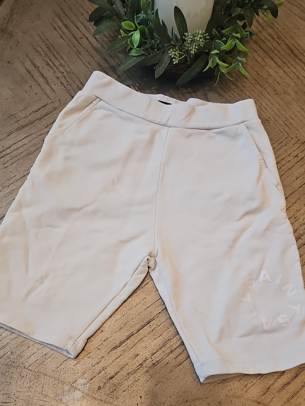 All Saints Creme Shorts Size 8-9 Boys